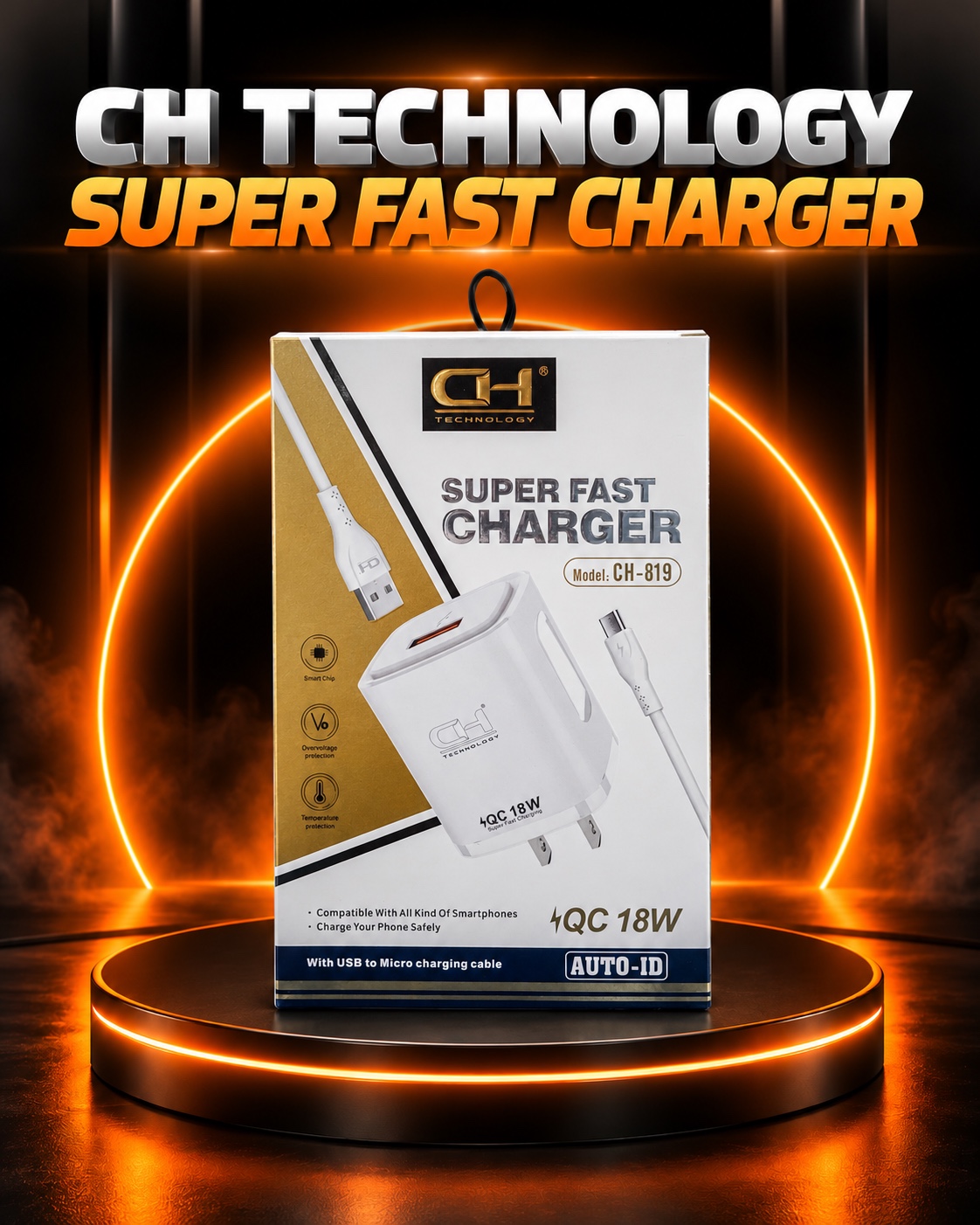 CH Technology Super Fast Charger