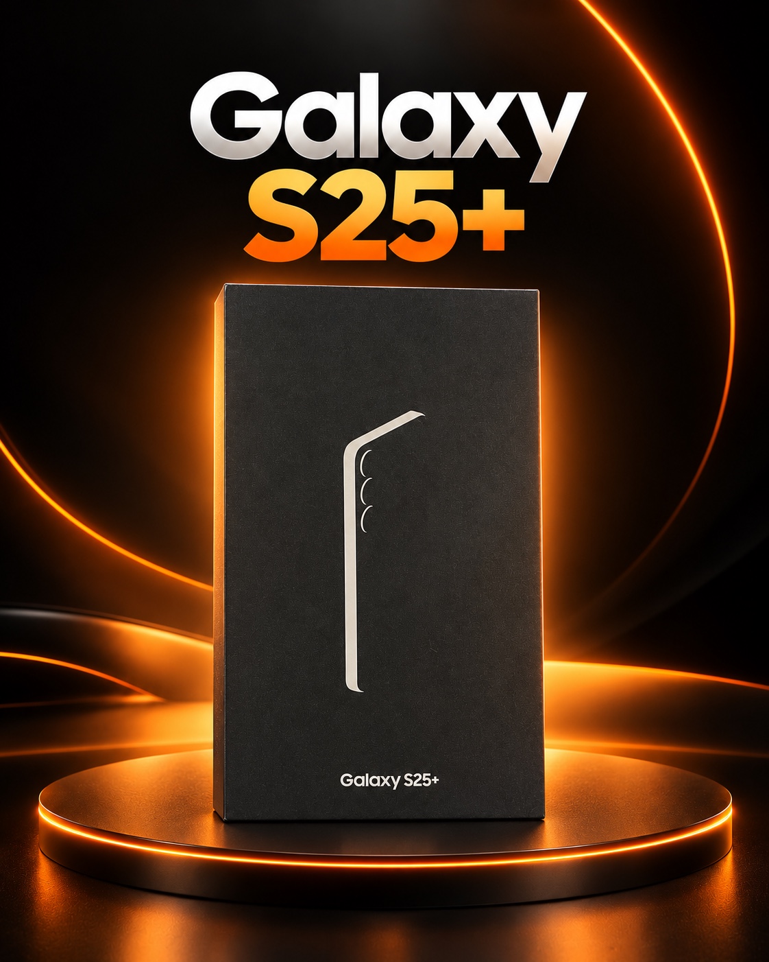 Samsung Galaxy S25+ en su caja en CeluMovil Shop
