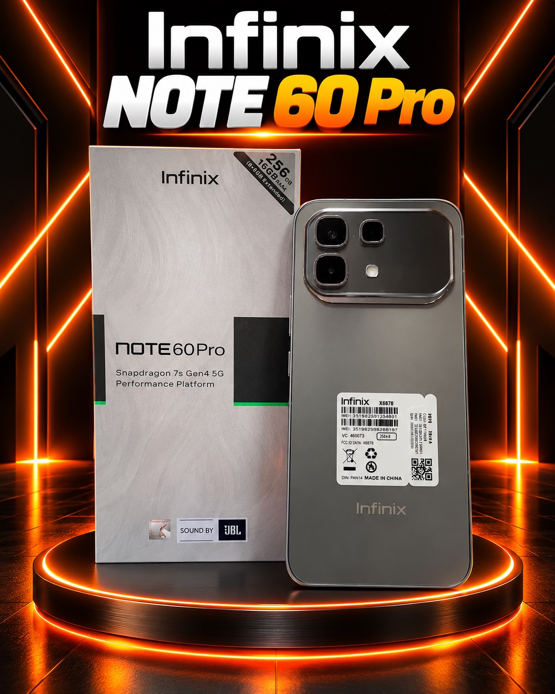 INFINIX Note 60 Pro en CeluMovil Shop