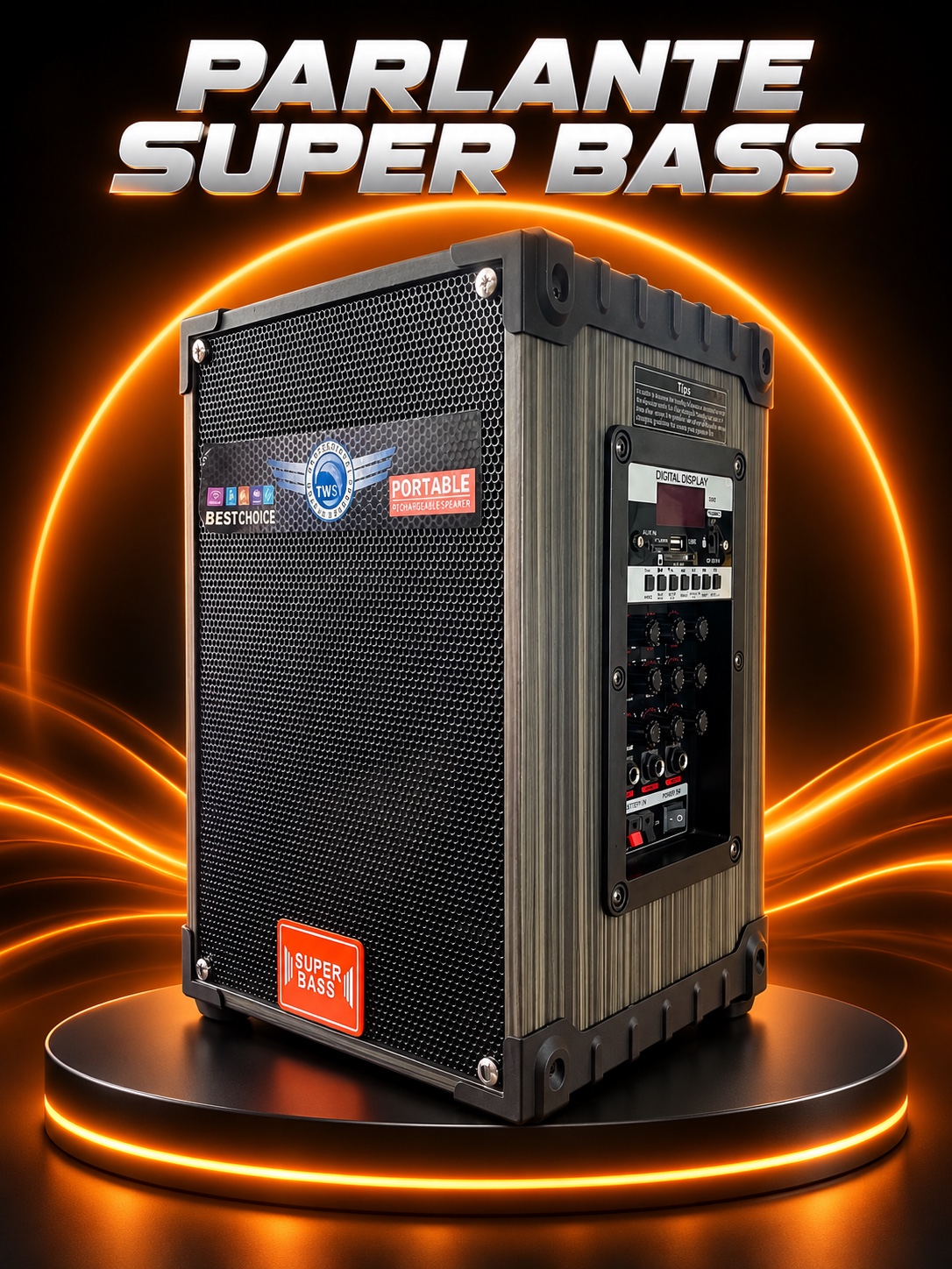 Parlante Super Bass