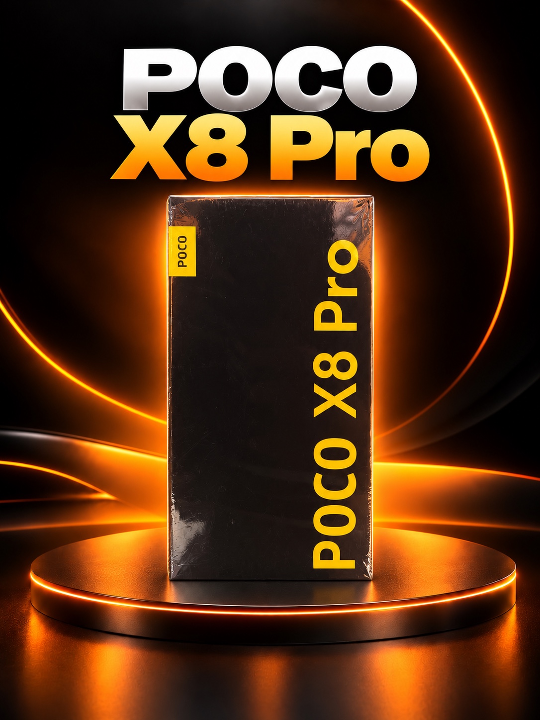 POCO X8 Pro en su caja