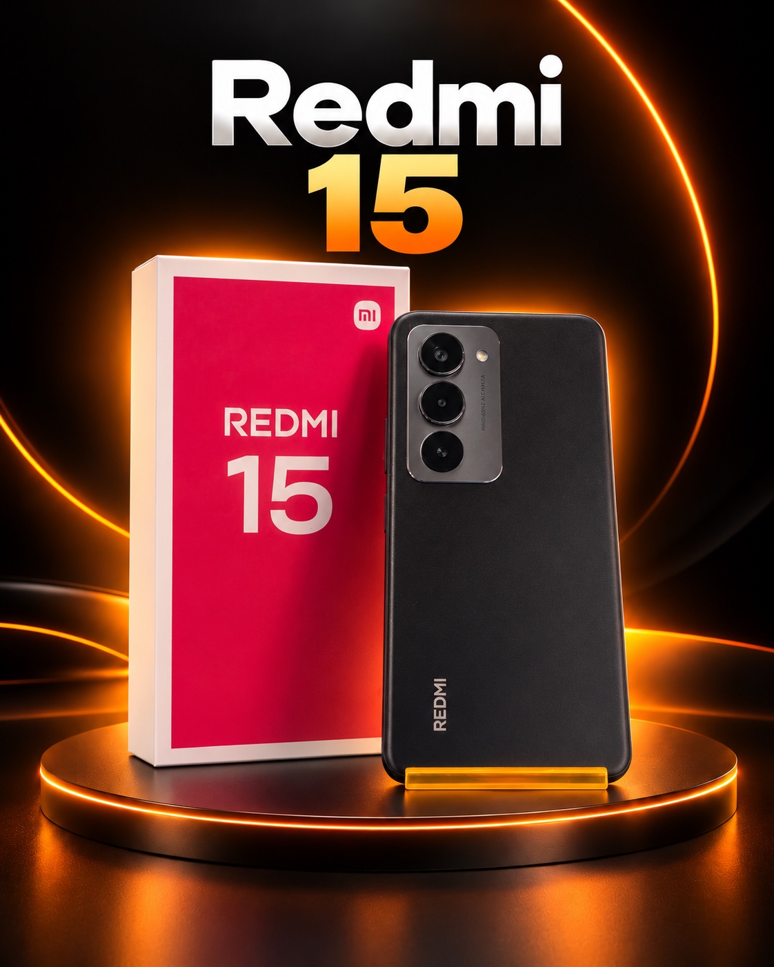 Redmi 15 con su caja en CeluMovil Shop