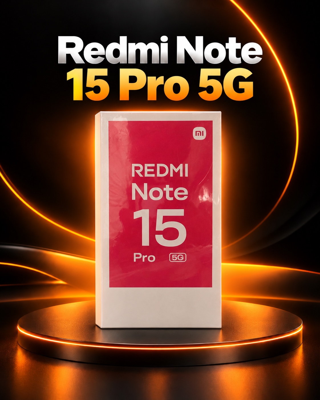 Redmi Note 15 Pro 5G con su caja en CeluMovil Shop