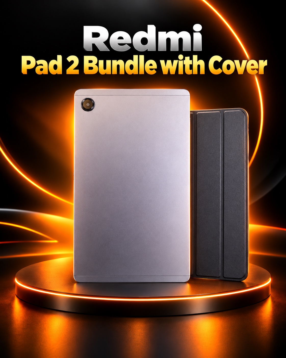 Redmi Pad 2 Bundle with Cover Incluye funda