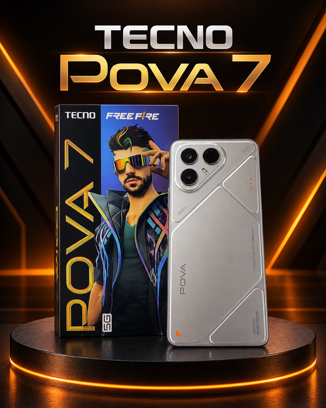 TECNO POVA 7 en CeluMovil Shop