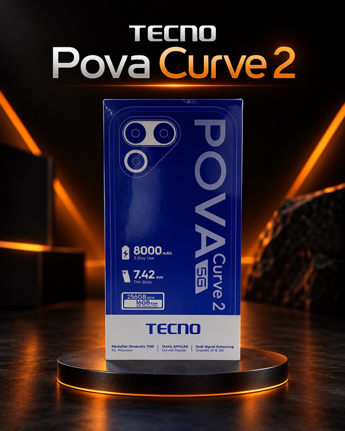 TECNO POVA Curve 2 5G en CeluMovil Shop
