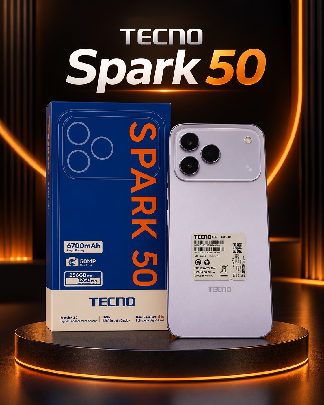 TECNO Spark 50 en otro color