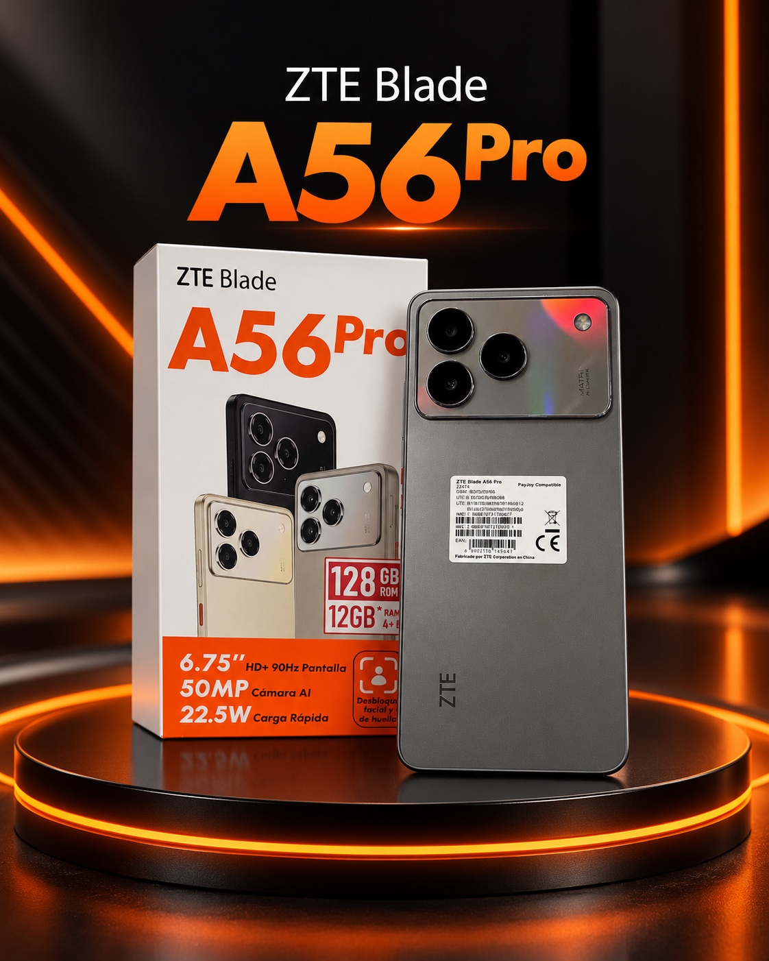 ZTE Blade A56 Pro en CeluMovil Shop