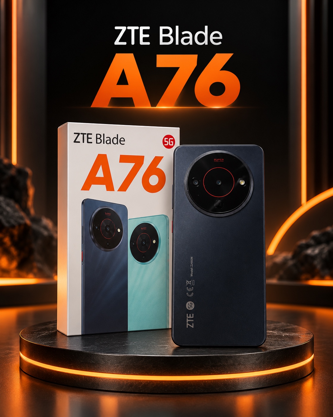 ZTE Blade A76 5G en CeluMovil Shop
