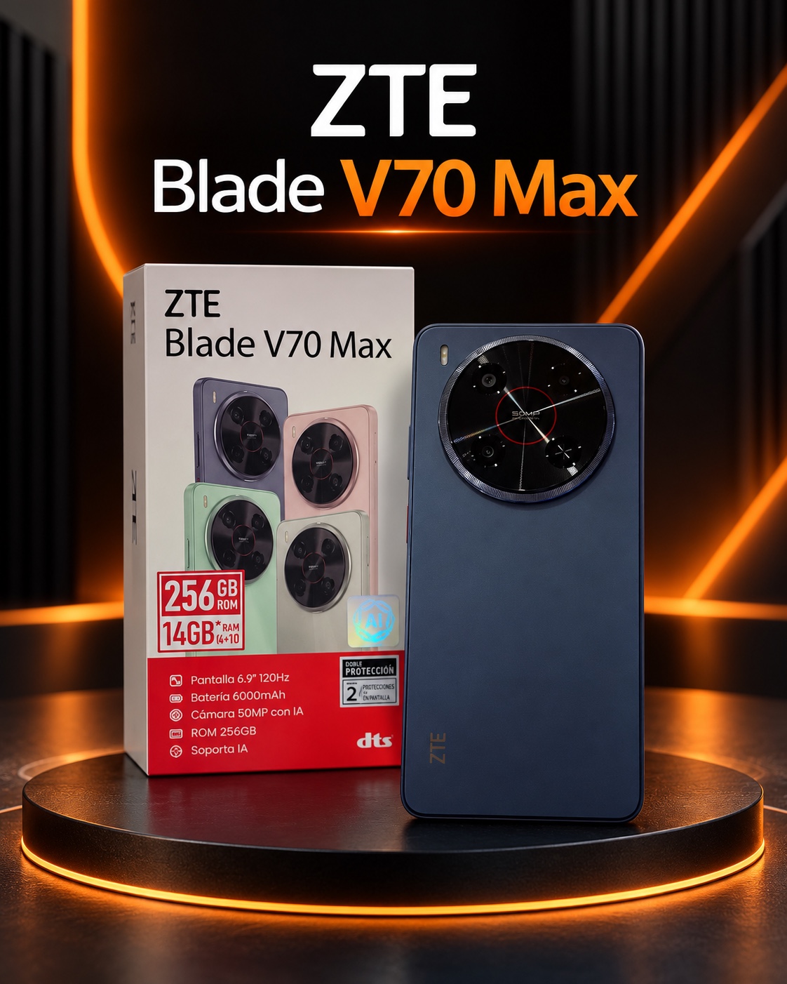 ZTE Blade V70 Max en CeluMovil Shop