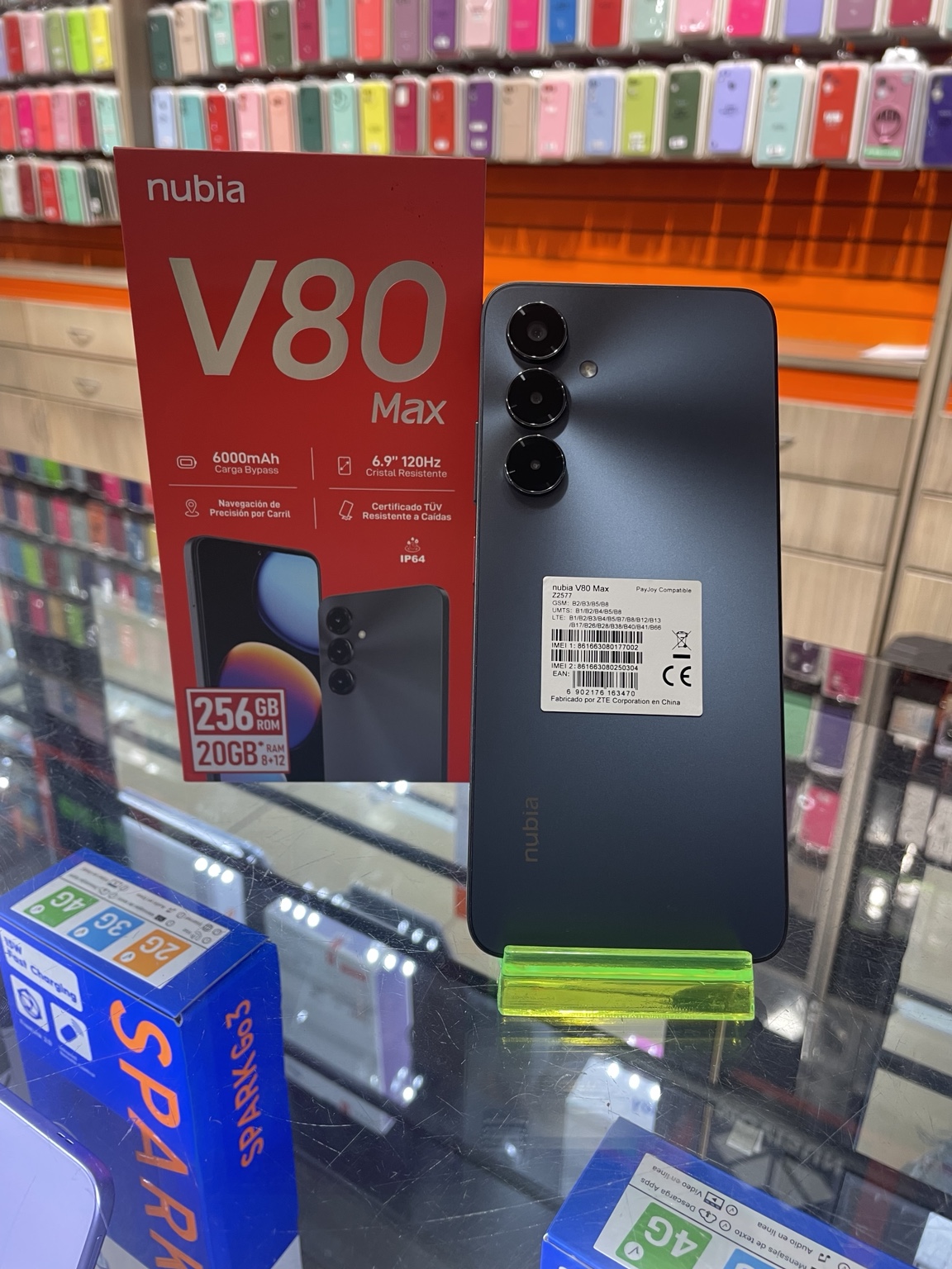 Nubia V80 Max en CeluMovil Shop